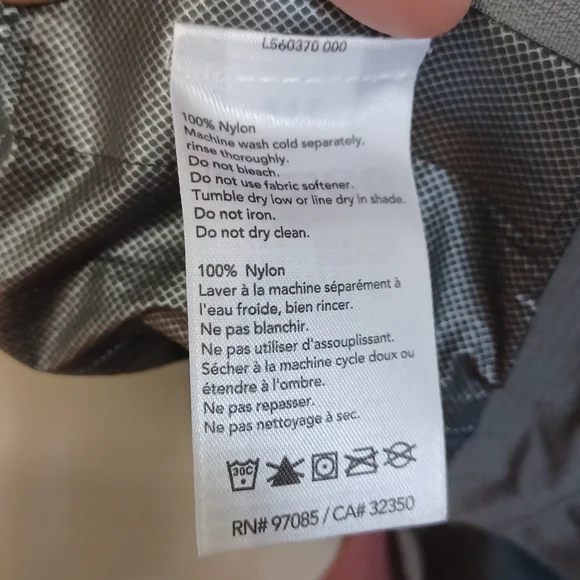 Outdoor Research Women's Shell Windbreaker hood zips into collar & side zip - Picture 13 of 15